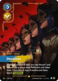 LeBlanc - Deceiver (Overnumbered) (235/219) [Unleashed] | Jack's On Queen