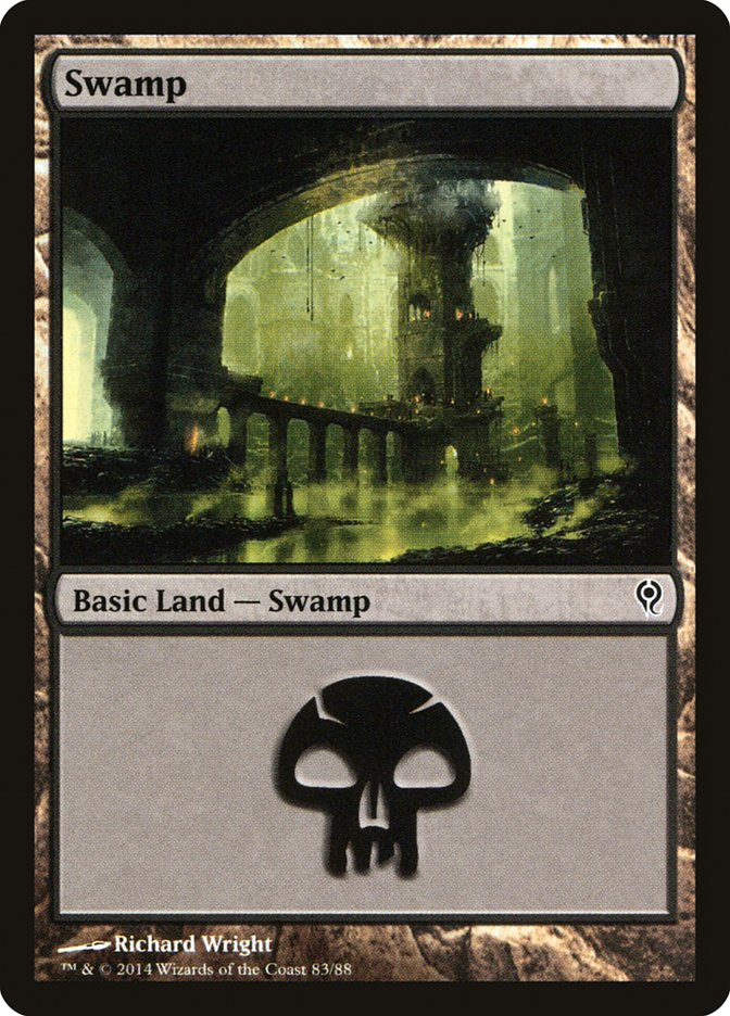 Swamp (83) [Duel Decks: Jace vs. Vraska] | Jack's On Queen