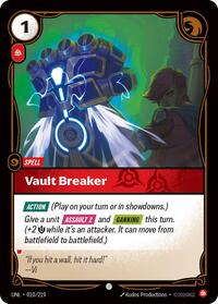 Vault Breaker (010/219) [Unleashed] | Jack's On Queen