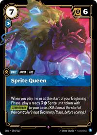 Sprite Queen (084/219) [Unleashed] | Jack's On Queen