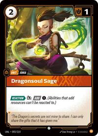 Dragonsoul Sage (093/219) [Unleashed] | Jack's On Queen