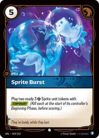 Sprite Burst (069/219) [Unleashed] | Jack's On Queen