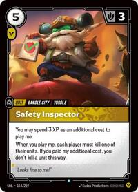 Safety Inspector (164/219) [Unleashed] | Jack's On Queen