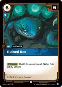 Ruined Rex (067/219) [Unleashed] | Jack's On Queen