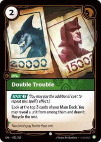 Double Trouble (032/219) [Unleashed] | Jack's On Queen