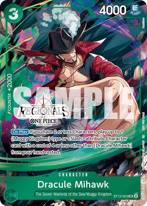 Dracule Mihawk (Regional Participation Pack 2026 Vol.1) (ST12-003) [One Piece Promotion Cards] | Jack's On Queen