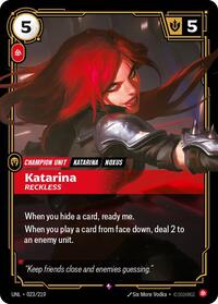 Katarina - Reckless (023/219) [Unleashed] | Jack's On Queen