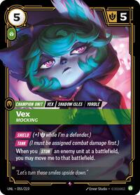 Vex - Mocking (055/219) [Unleashed] | Jack's On Queen