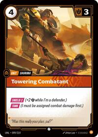 Towering Combatant (099/219) [Unleashed] | Jack's On Queen