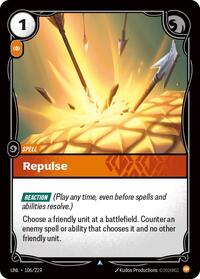 Repulse (106/219) [Unleashed] | Jack's On Queen