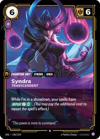 Syndra - Transcendent (146/219) [Unleashed] | Jack's On Queen