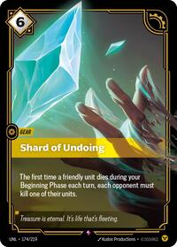 Shard of Undoing (174/219) [Unleashed] | Jack's On Queen