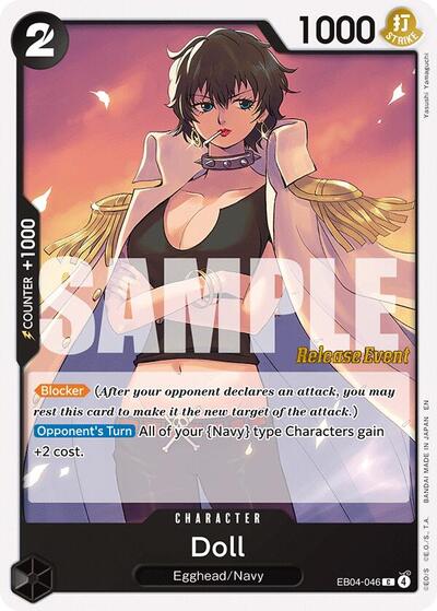 Doll (EB04-046) [Adventure on Kami's Island Release Event Cards] | Jack's On Queen
