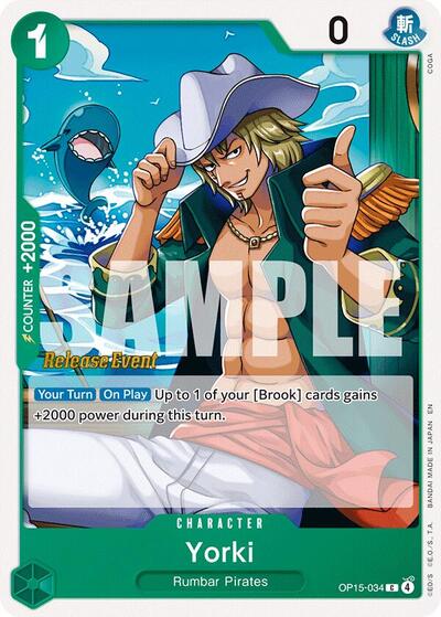 Yorki (OP15-034) [Adventure on Kami's Island Release Event Cards] | Jack's On Queen