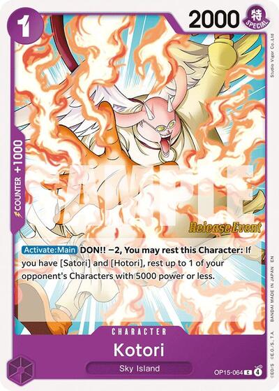 Kotori (OP15-064) [Adventure on Kami's Island Release Event Cards] | Jack's On Queen