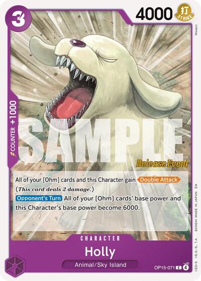 Holly (OP15-071) [Adventure on Kami's Island Release Event Cards] | Jack's On Queen
