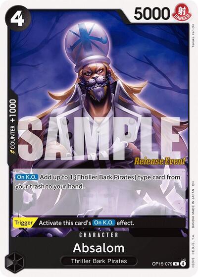 Absalom (OP15-079) [Adventure on Kami's Island Release Event Cards] | Jack's On Queen