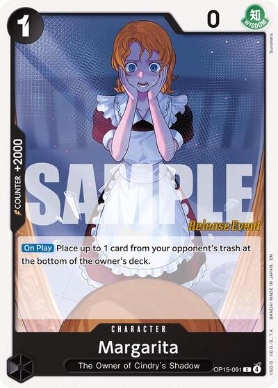 Margarita (OP15-091) [Adventure on Kami's Island Release Event Cards] | Jack's On Queen