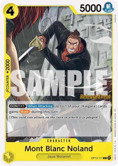 Mont Blanc Noland (OP15-111) [Adventure on Kami's Island Release Event Cards] | Jack's On Queen
