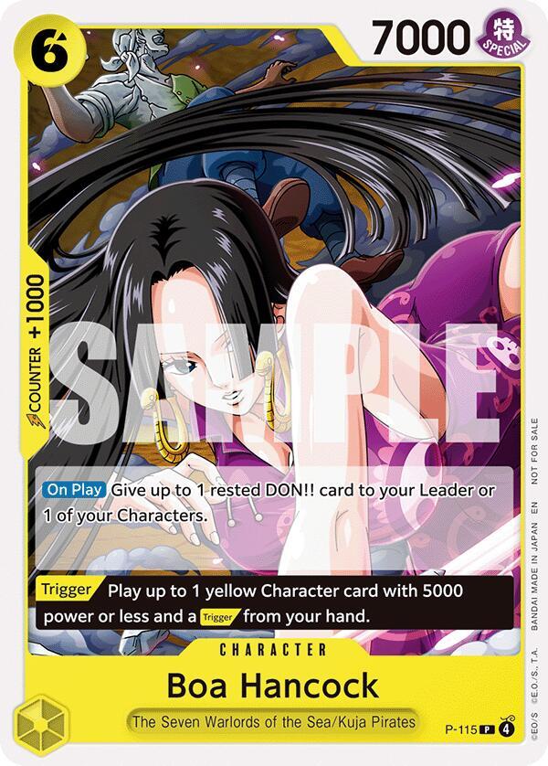 Boa Hancock (OP15 Release Event) (P-115) [One Piece Promotion Cards] | Jack's On Queen