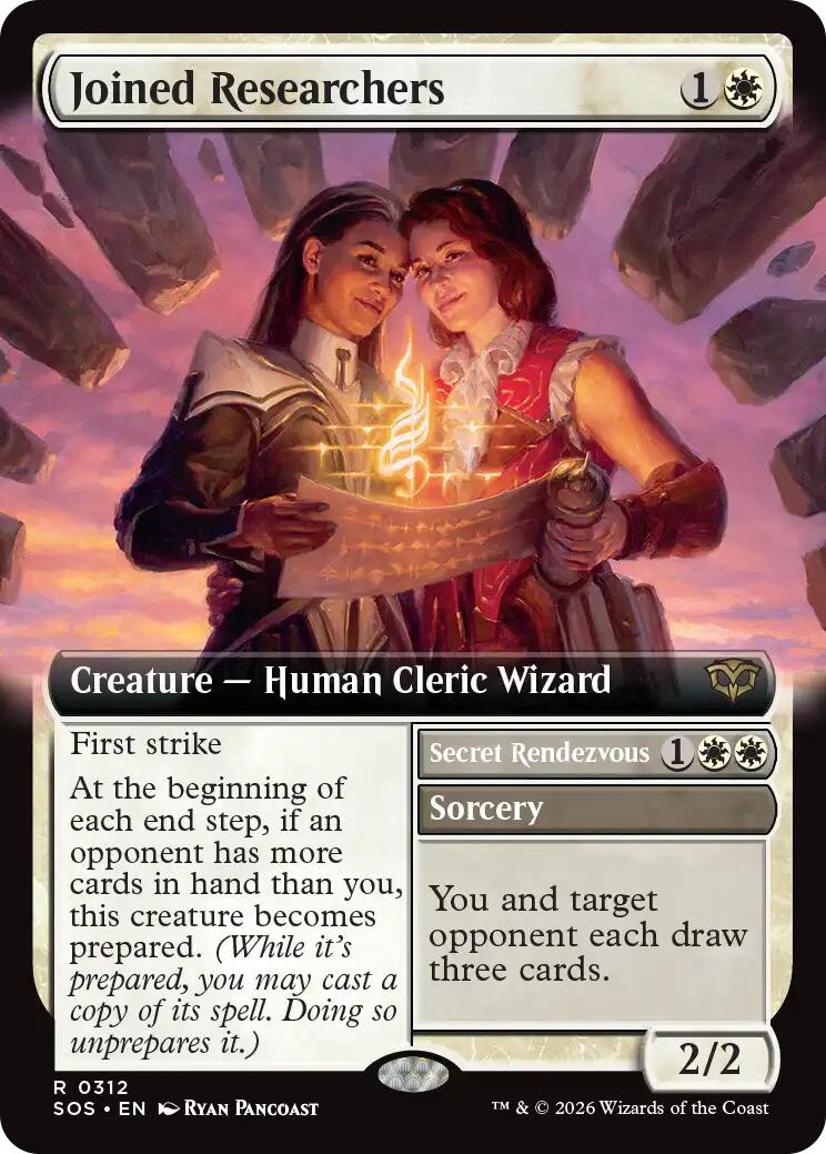 Joined Researchers (Extended Art) [Secrets of Strixhaven] | Jack's On Queen