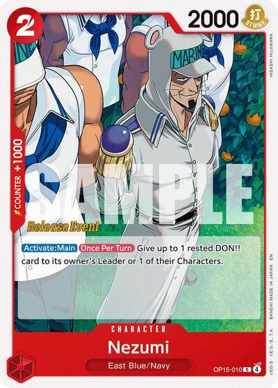 Nezumi (OP15-010) [Adventure on Kami's Island Release Event Cards] | Jack's On Queen