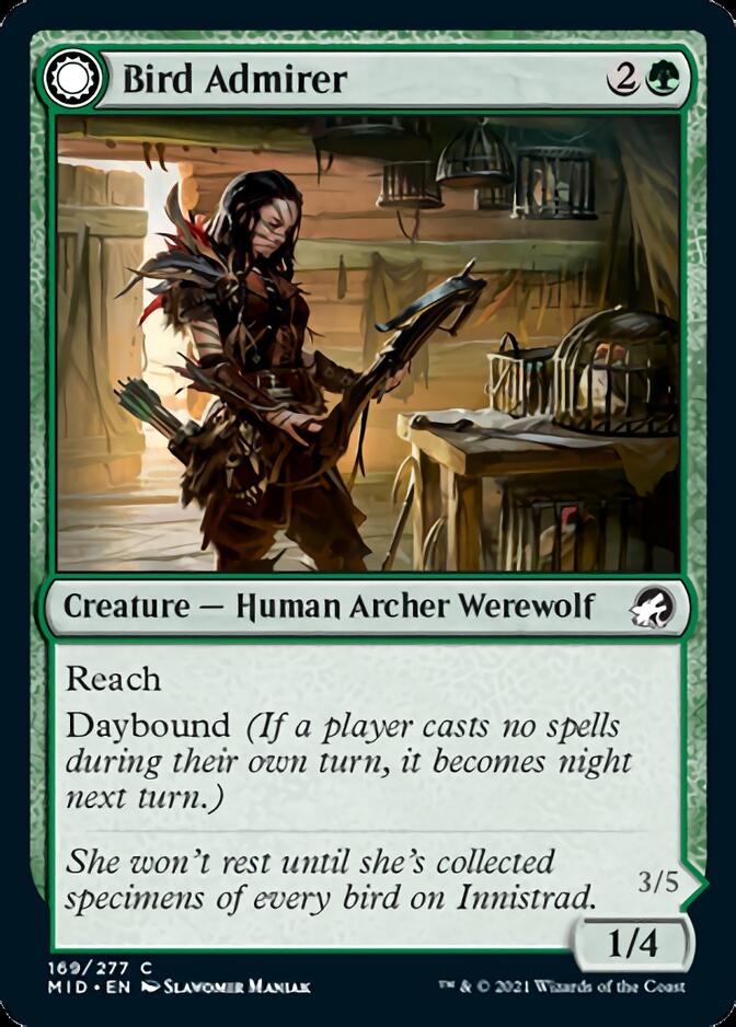 Bird Admirer // Wing Shredder [Innistrad: Midnight Hunt] | Jack's On Queen
