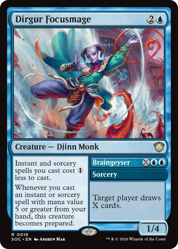 Dirgur Focusmage [Secrets of Strixhaven Commander] | Jack's On Queen