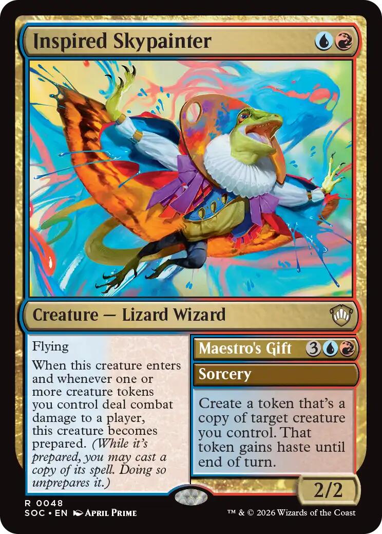 Inspired Skypainter [Secrets of Strixhaven Commander] | Jack's On Queen