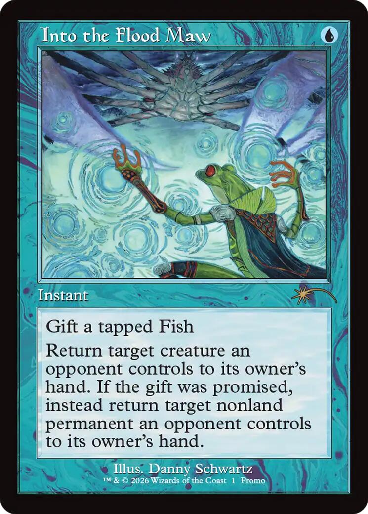 Into the Flood Maw (Retro Frame) [Wizards Play Network 2026] | Jack's On Queen