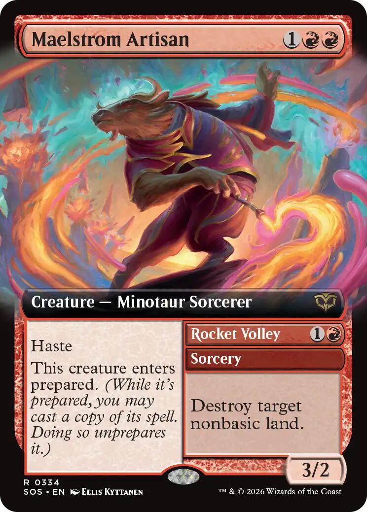 Maelstrom Artisan (Extended Art) [Secrets of Strixhaven] | Jack's On Queen
