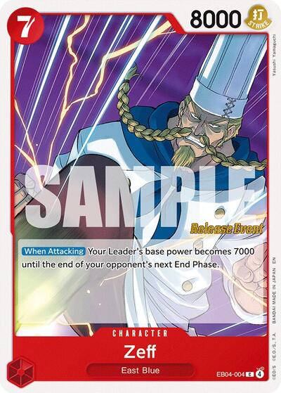 Zeff (EB04-004) [Adventure on Kami's Island Release Event Cards] | Jack's On Queen