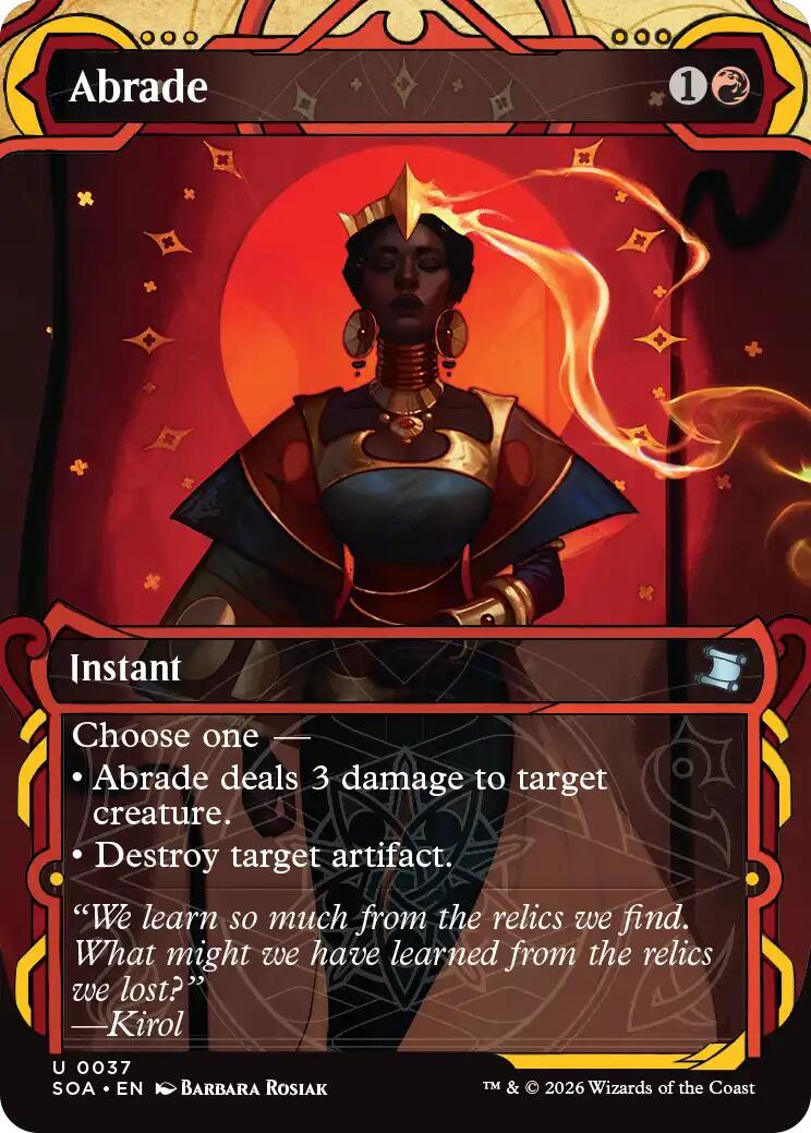 Abrade [Secrets of Strixhaven: Mystical Archive] | Jack's On Queen
