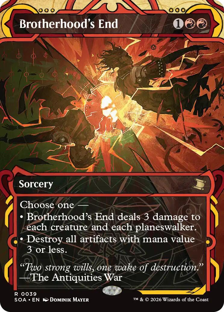 Brotherhood's End [Secrets of Strixhaven: Mystical Archive] | Jack's On Queen