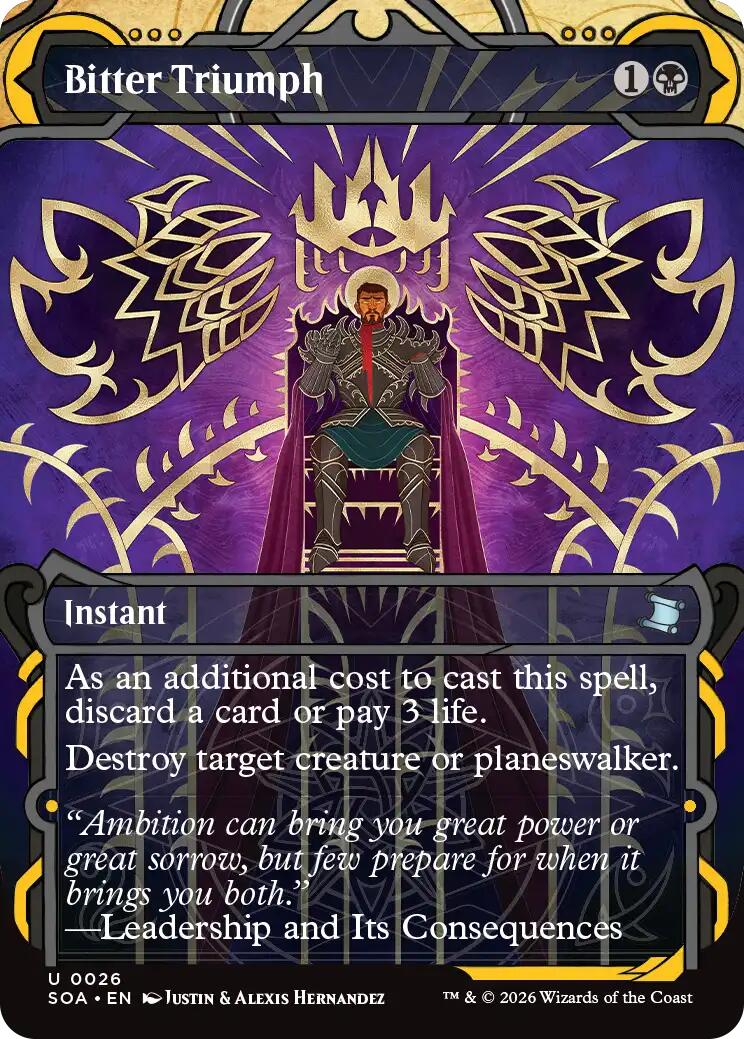 Bitter Triumph [Secrets of Strixhaven: Mystical Archive] | Jack's On Queen