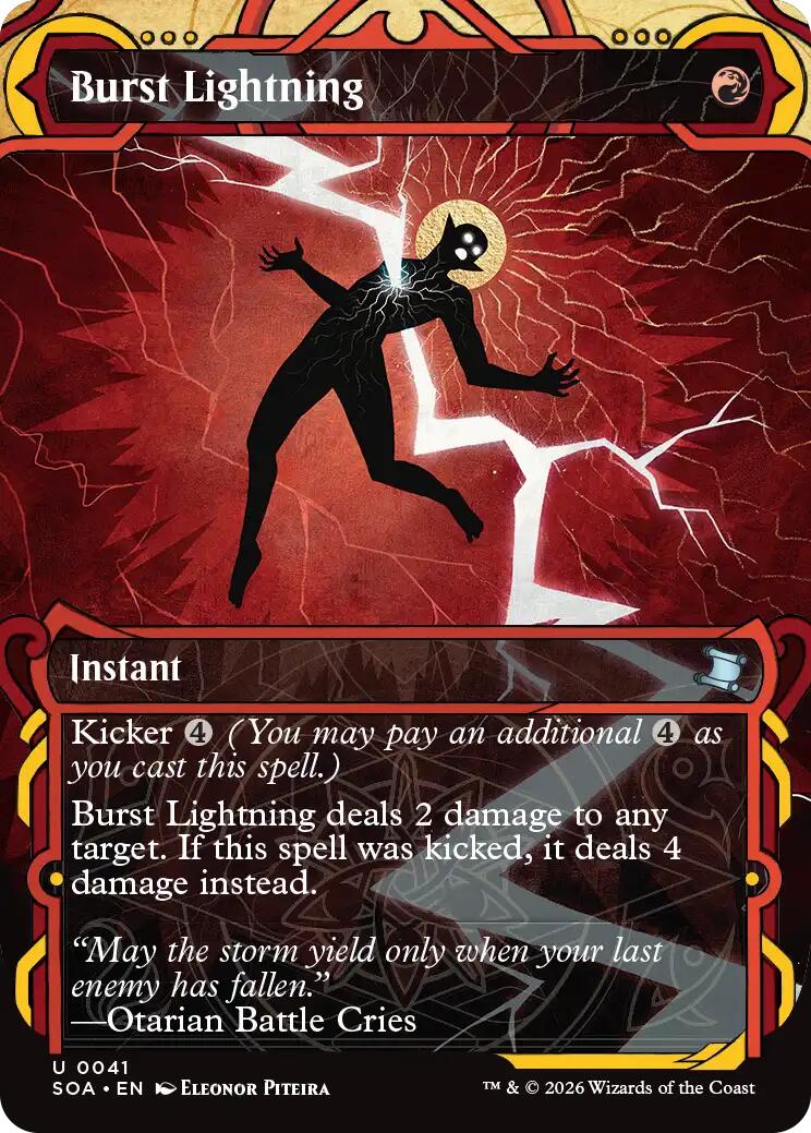 Burst Lightning [Secrets of Strixhaven: Mystical Archive] | Jack's On Queen