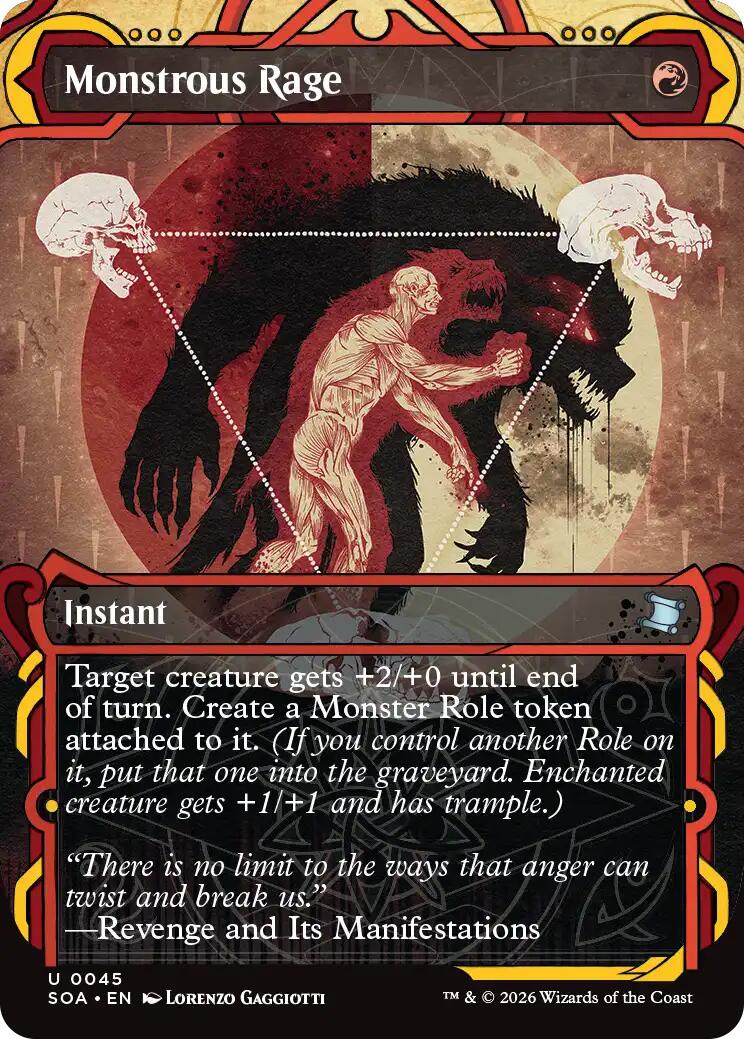 Monstrous Rage [Secrets of Strixhaven: Mystical Archive] | Jack's On Queen