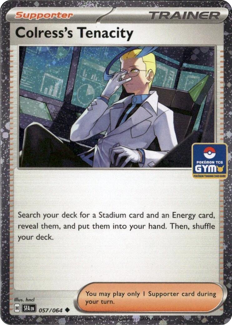 Colress's Tenacity (057/064) (Gym Stamp Asia Exclusive) [Miscellaneous Cards] | Jack's On Queen