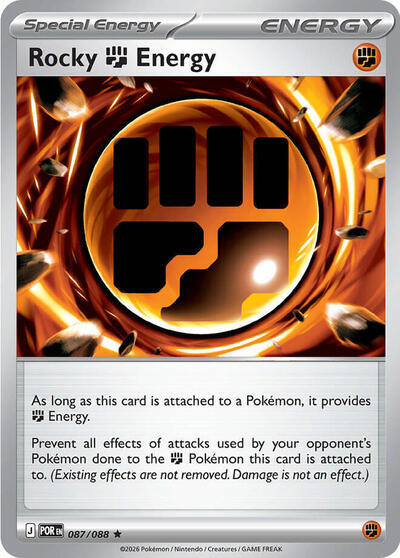 Rocky Fighting Energy (087/088) (Deck Exclusive) [Mega Evolution: Perfect Order] | Jack's On Queen