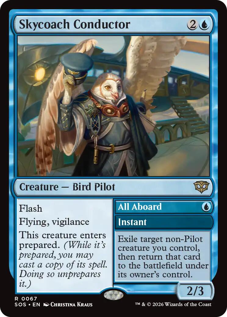 Skycoach Conductor [Secrets of Strixhaven] | Jack's On Queen