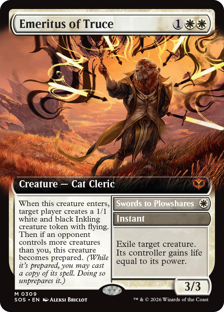 Emeritus of Truce (Extended Art) [Secrets of Strixhaven] | Jack's On Queen