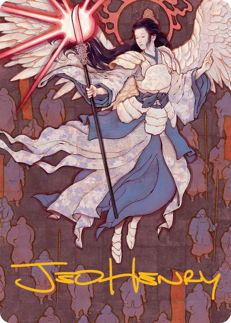 Akroma's Will Art Card (Gold-Stamped Signature) [Secrets of Strixhaven Art Series] | Jack's On Queen