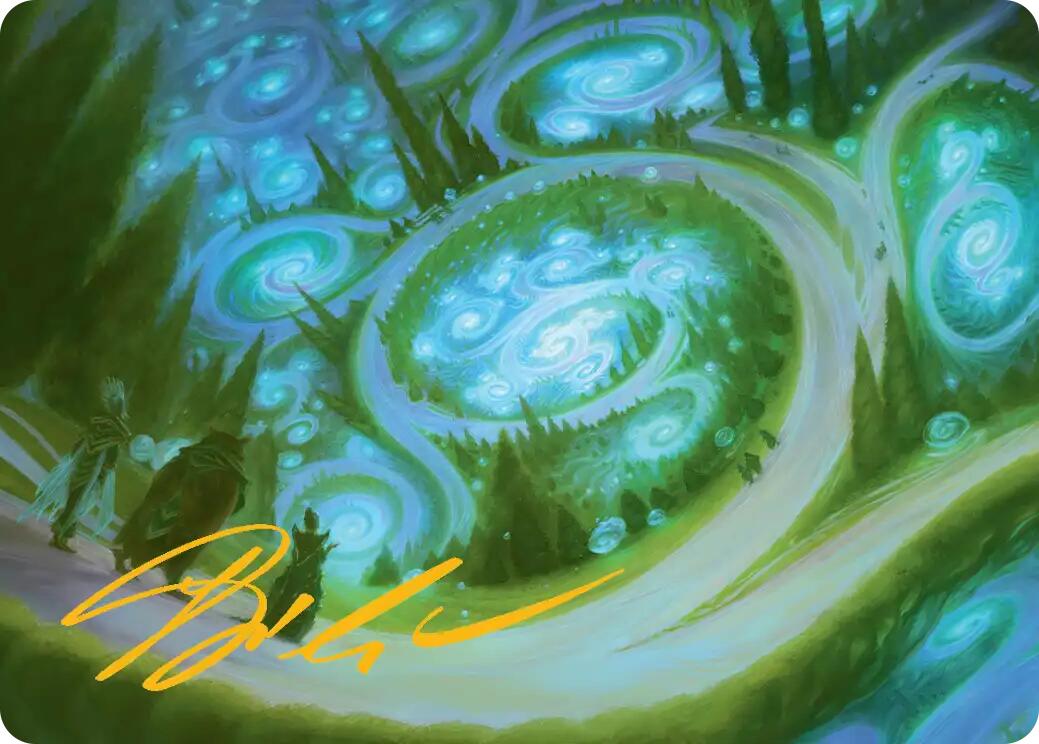 Mathemagics Art Card (Gold-Stamped Signature) [Secrets of Strixhaven Art Series] | Jack's On Queen