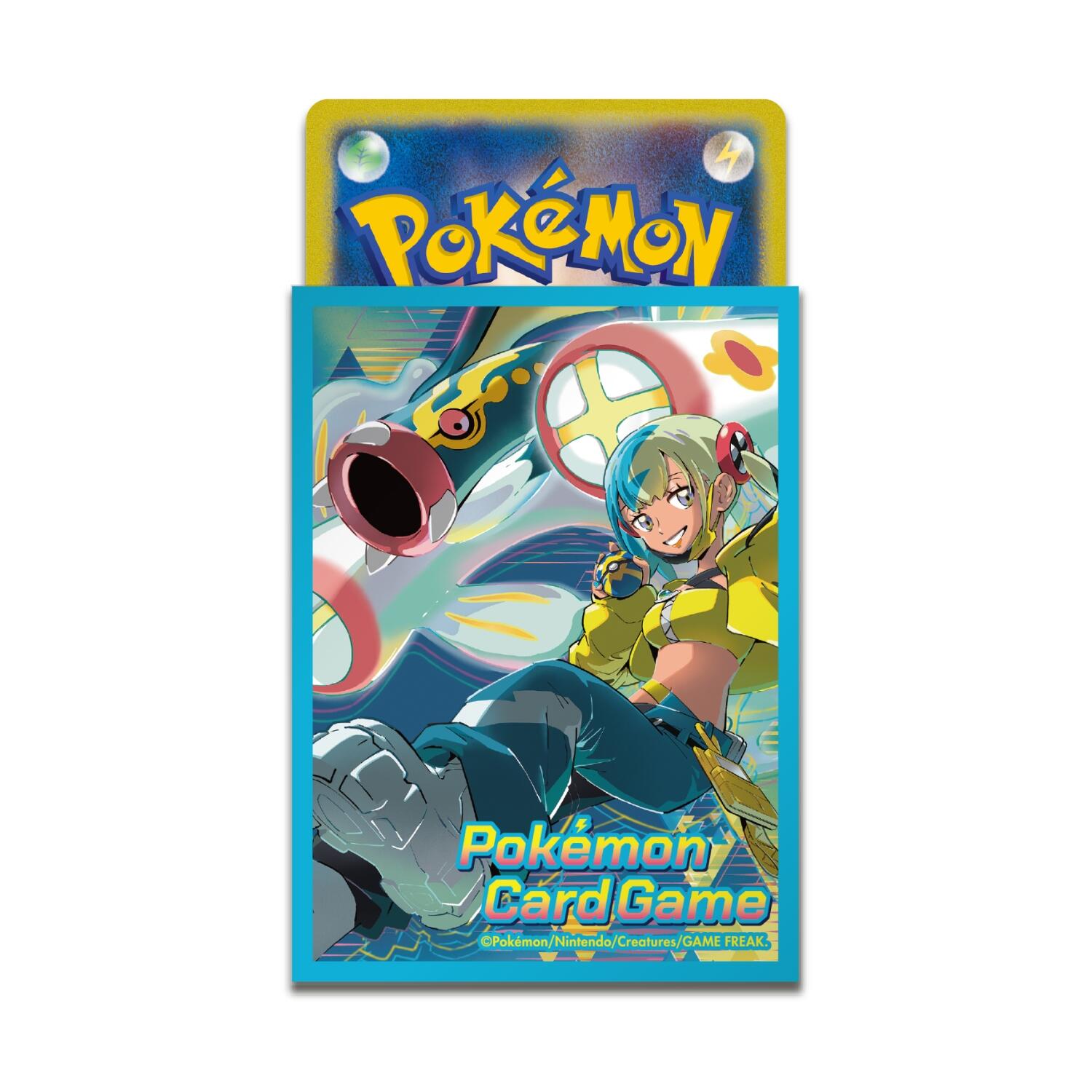 Card Sleeves - Canary & Mega Eelektross (64 Pack) (Pokemon Center Japan Exclusive) | Jack's On Queen