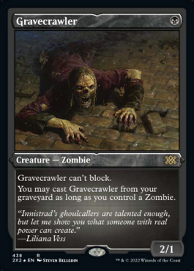 Gravecrawler (Foil Etched) [Double Masters 2022] | Jack's On Queen