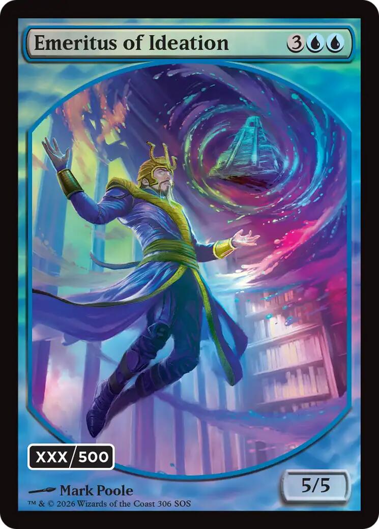 Emeritus of Ideation (Serial Numbered) [Secrets of Strixhaven] | Jack's On Queen