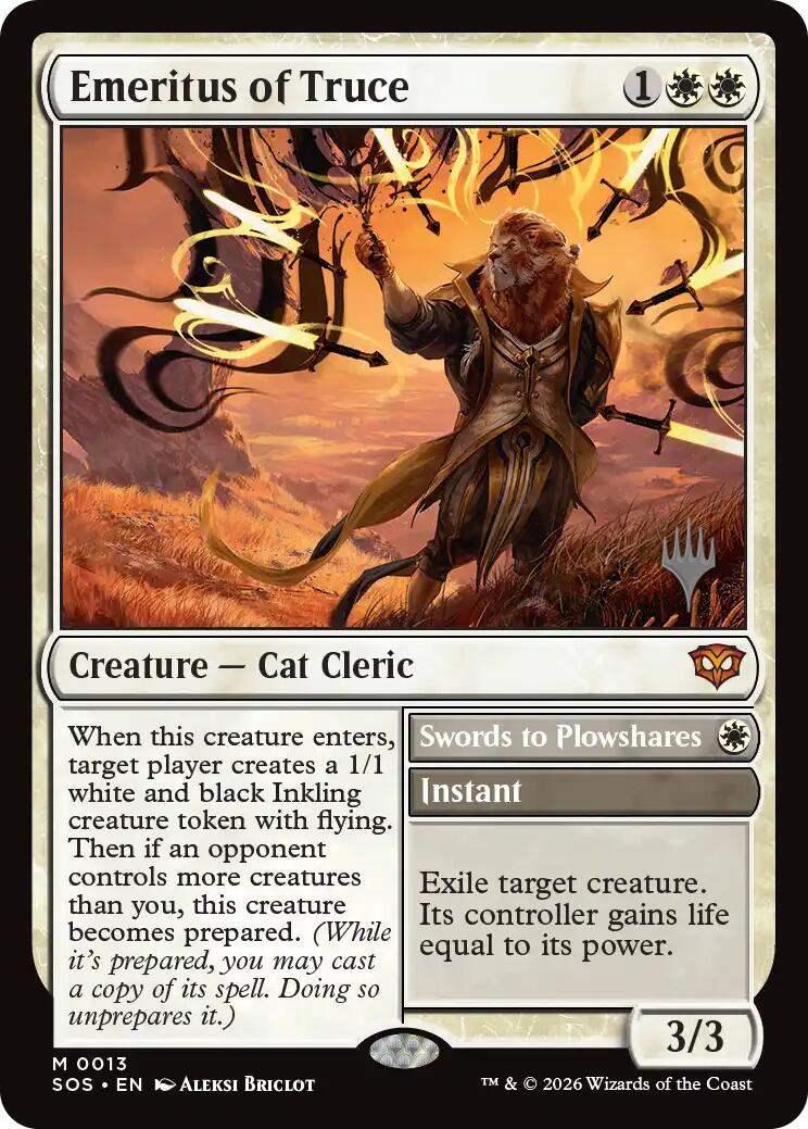 Emeritus of Truce [Secrets of Strixhaven Promos] | Jack's On Queen
