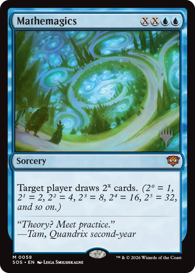 Mathemagics [Secrets of Strixhaven Promos] | Jack's On Queen