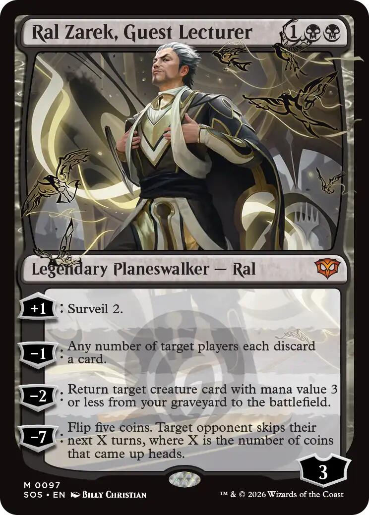 Ral Zarek, Guest Lecturer [Secrets of Strixhaven Promos] | Jack's On Queen