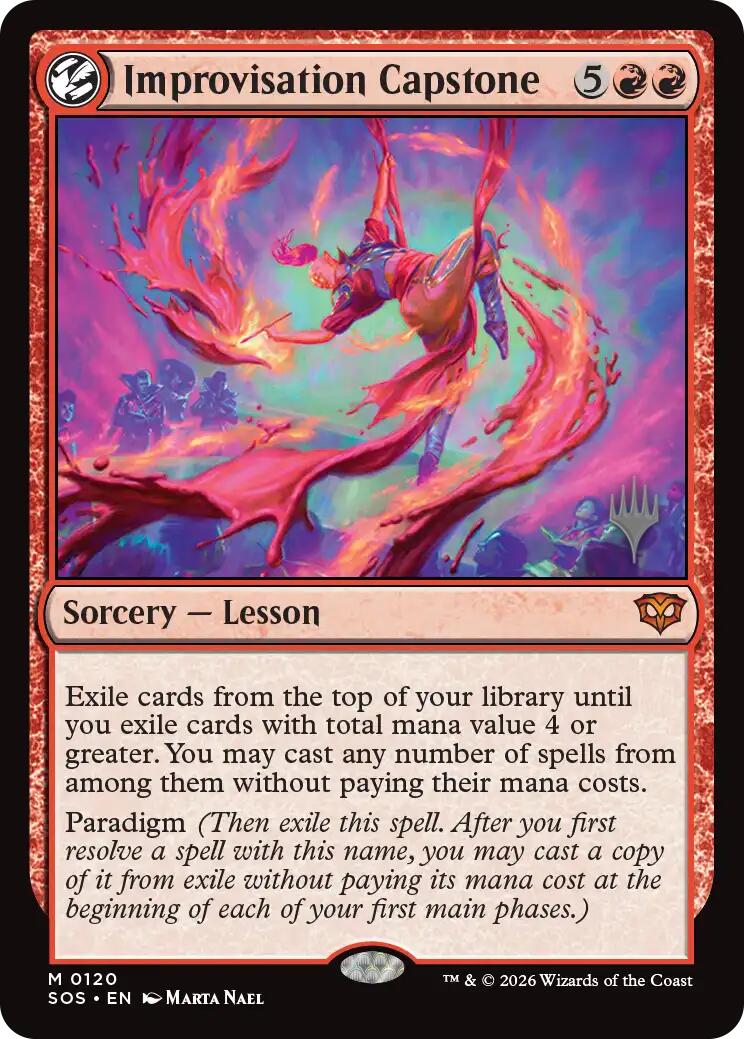 Improvisation Capstone [Secrets of Strixhaven Promos] | Jack's On Queen